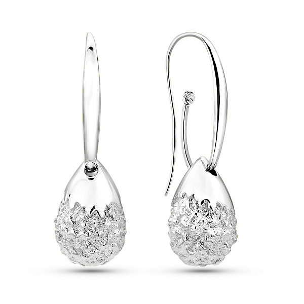 Серьги из белого золота Francelli (арт. е1091749б) – изображение 1