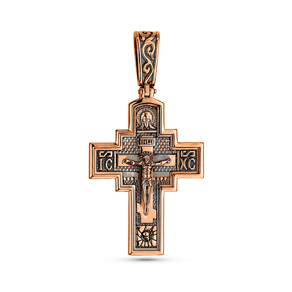Золотой крестик с распятием (арт. 501683/30ч) – изображение 1