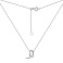 Серебряное колье без камней (арт. 7507/2153) – изображение 2