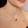 Золотое колье Francelli Бабочка (арт. 352361жкр) – изображение 4