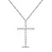 Серебряное колье с крестиком (арт. 7507/1701) – изображение 1