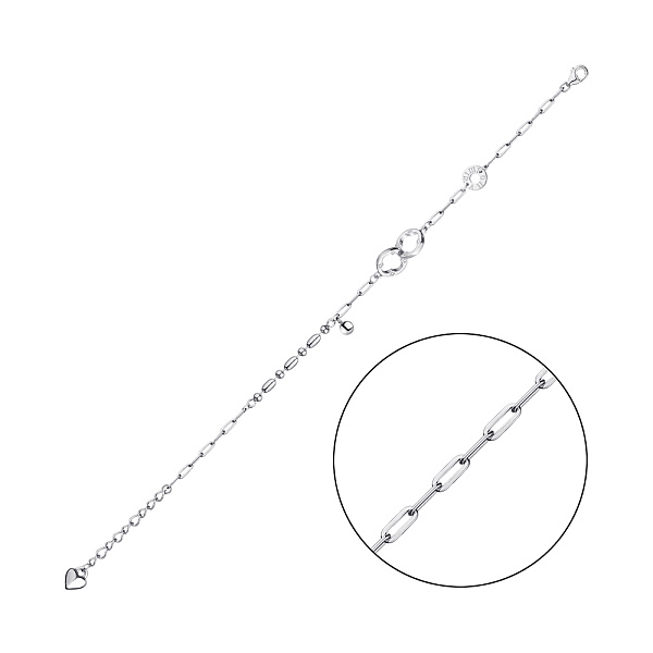 Серебряный браслет (арт. 7509/3814) – изображение 1