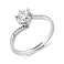 Серебряное кольцо с фианитами (арт. 7501/8062) – изображение 1