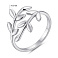 Серебряное кольцо Веточка (арт. 7501/8199) – изображение 2