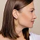 Серьги из желтого золота Francelli (арт. 1091330ж) – изображение 3