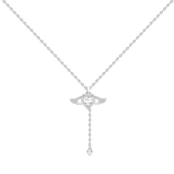 Серебряное колье Сердце (арт. 7507/2377) – изображение 1