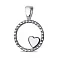 Серебряный кулон с фианитами (арт. 7503/4203) – изображение 1
