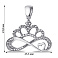 Серебряный кулон Корона (арт. 7503/4210) – изображение 2