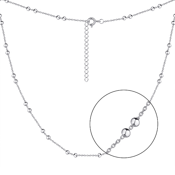 Колье из серебра (арт. 7507/1900) – изображение 1