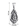 Серебряная ладанка с чернением (арт. 7917/1864) – изображение 2