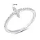 Серебряное кольцо Цветок с фианитами (арт. 7501/8264) – изображение 2