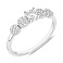 Двойное серебряное кольцо с фианитами (арт. 7501/8626) – изображение 2