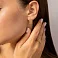 Серьги из красного золота (арт. 1092015) – изображение 3