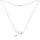 Серебряное колье Птички с фианитами (арт. 7507/2542) – изображение 3