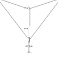 Колье из серебра с фианитом (арт. 7507/1794) – изображение 3
