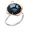 Серебряное кольцо с танзанитом (арт. 7201/590Тзнскп) – изображение 2