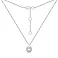 Серебряное колье с фианитами (арт. 7507/1644) – изображение 2