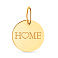 Подвес "Home" из желтого золота (арт. 441199ж) – изображение 1