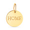 Подвес "Home" из желтого золота (арт. 441199ж)