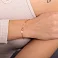 Золотой браслет без камней (арт. 326583) – изображение 2