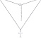 Серебряное колье с крестиком (арт. 7507/1599) – изображение 2