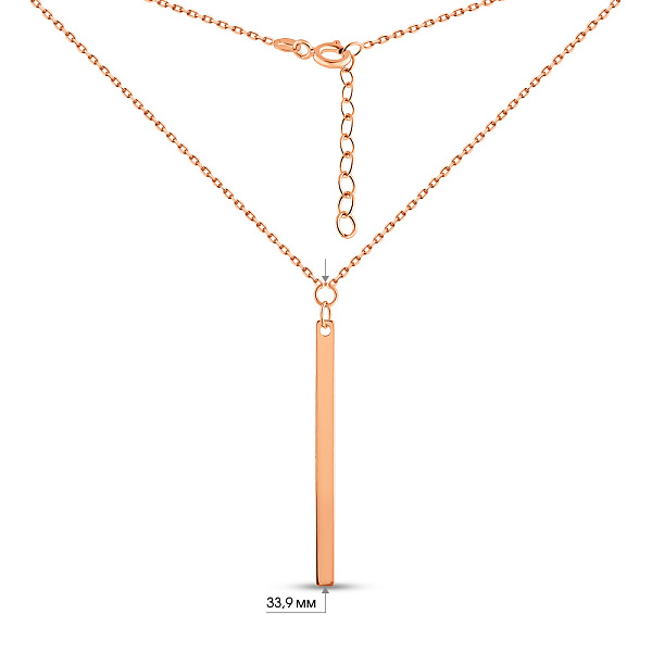Колье из красного золота (арт. 352490) – изображение 4
