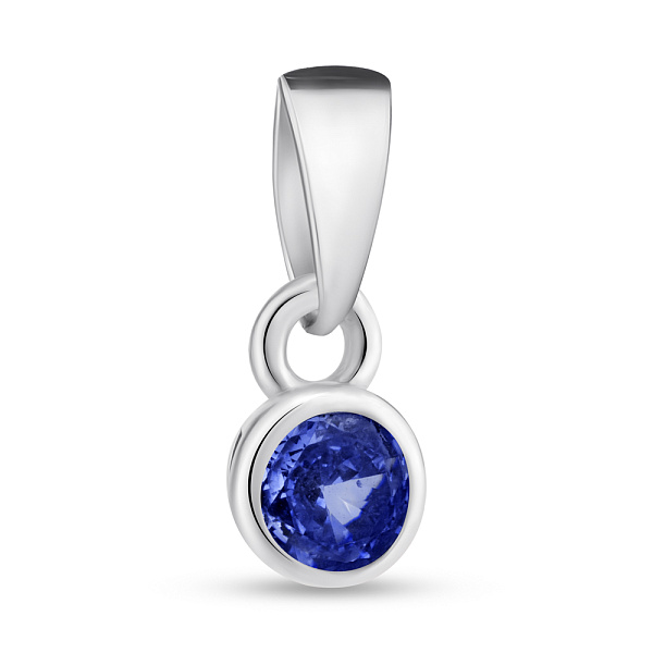Серебряный подвес с альпинитом (арт. 7503/1075агпю) – изображение 1