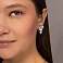 Серьги из золота Francelli (арт. С111361040б) – изображение 3