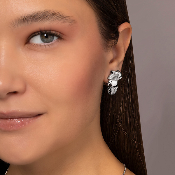 Серьги из золота Francelli (арт. С111361040б) – изображение 3
