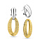 Серьги из желтого и белого золота Francelli (арт. е1091775бж)