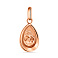 Золотая ладанка Богородица (арт. 400400К) – изображение 1