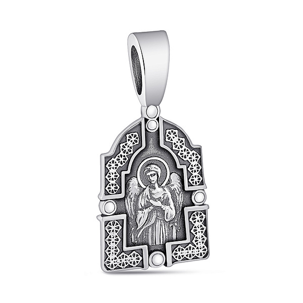 Серебряная ладанка Матерь Божья (арт. 7917/1059.10) – изображение 3