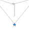 Серебряное колье Звезда с опалом (арт. 7507/КЛ2ОПГ/428) – изображение 2