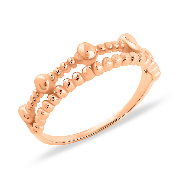Золотое кольцо без камней (арт. 155806) – изображение 1