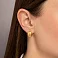 Сережки Francelli из желтого золота (арт. 108018/15ж) – изображение 3