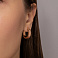 Серьги-кольца Олимпия из красного золота (арт. 1091575/20) – изображение 4