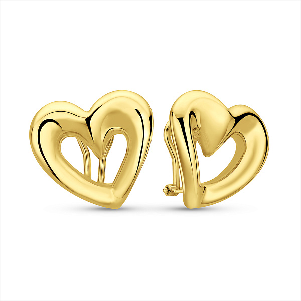 Серьги из желтого золота Francelli (арт. 111426ж) – изображение 1