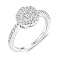 Серебряное кольцо с фианитами (арт. 7501/8868) – изображение 1