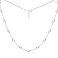 Серебряное массивное колье без камней (арт. 7507/2541) – изображение 2