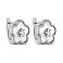 Серебряные серьги с перламутром (арт. 7502/9602/15п) – изображение 1