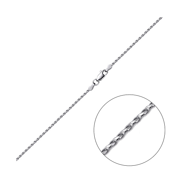 Серебряная цепочка плетения Колосок (арт. 0303404) – изображение 1