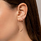 Серьги-кольца из красного золота (арт. 122600/15) – изображение 2