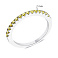 Серебряное кольцо с желтым альпинитом (арт. 7501/1360аж) – изображение 2