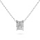 Серебряное колье с фианитами (арт. 7507/980) – изображение 1