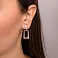 Серьги из красного золота (арт. 111328) – изображение 2