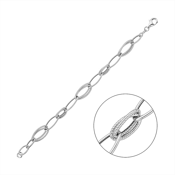Браслет из серебра (арт. 7509/413Р) – изображение 1