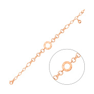 Фото Широкий золотой браслет (арт. 3261409П1)
