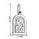 Серебряная ладанка Божья Матерь (арт. 7517/2-4187.0.2) – изображение 2
