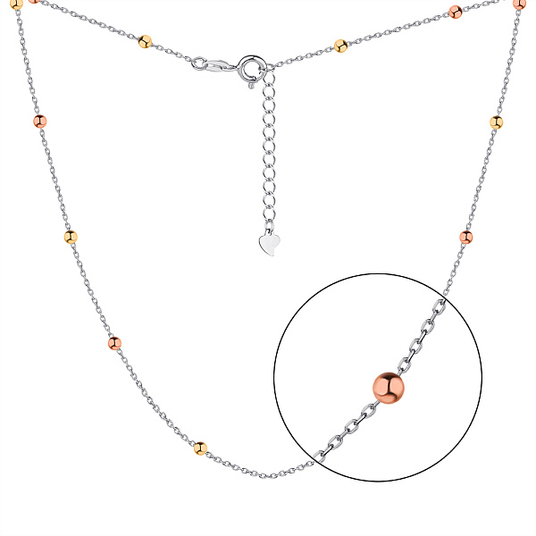 Колье из серебра (арт. 7507/117бжк) – изображение 1