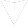 Серебряное колье Сердечко (арт. 7507/2564) – изображение 1